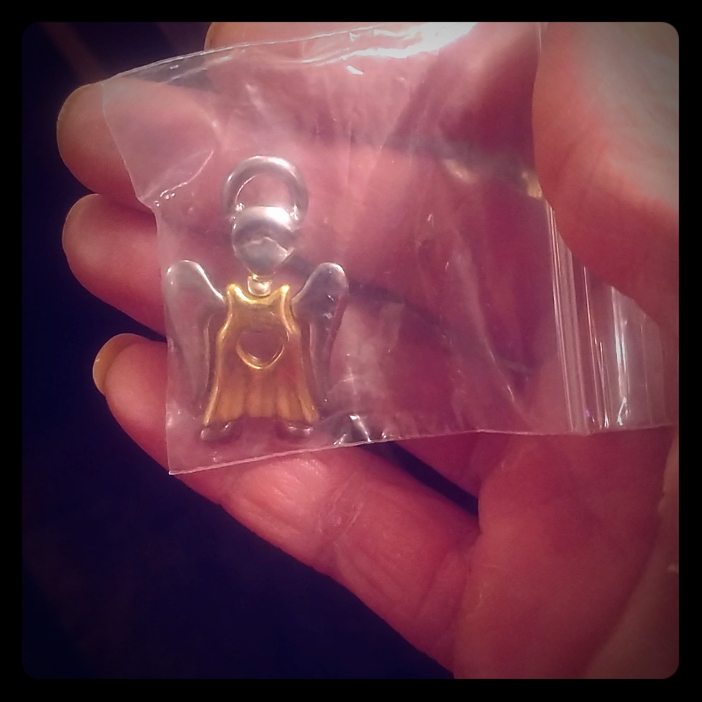 Guardian angel pin